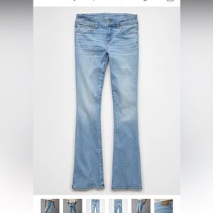 American Eagle Bootcut Jeans
Light wash